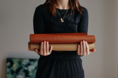 Handmade Leather Table Runner